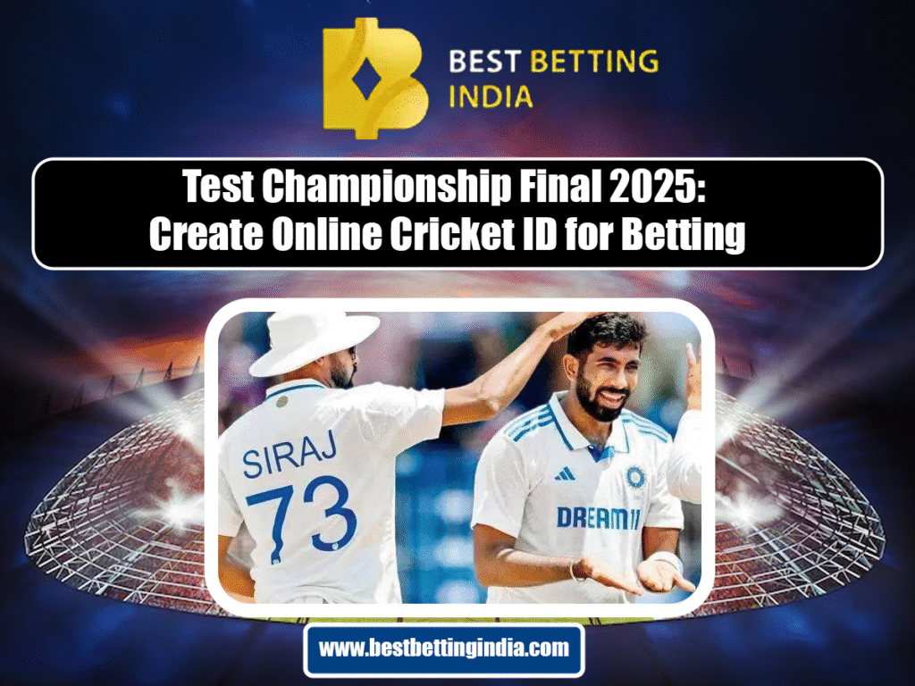 Test Championship Final 2025: Create Online Cricket ID for Betting