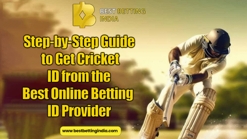 Step-by-Step Guide to Get Cricket ID from the Best Online Betting ID Provider