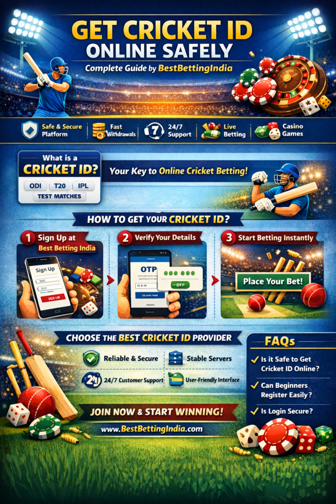 Get Cricket ID Online Safely: Complete Guide by BestBettingIndia