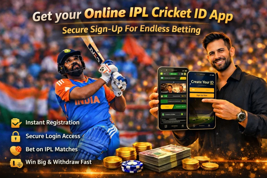 Get your Online IPL Cricket ID App- Secure Sign-Up For Endless Betting
