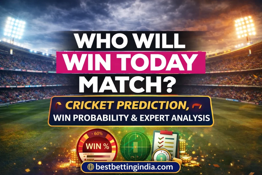 Who Will Win Today Match? Cricket Prediction, Win Probability & Expert Analysis