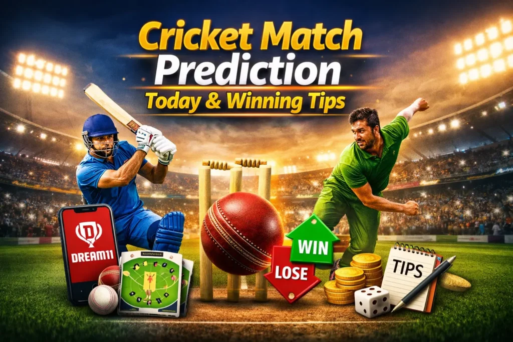Cricket Match Prediction: Who Will Win Today Match, Dream11 Tips & Winning Strategies