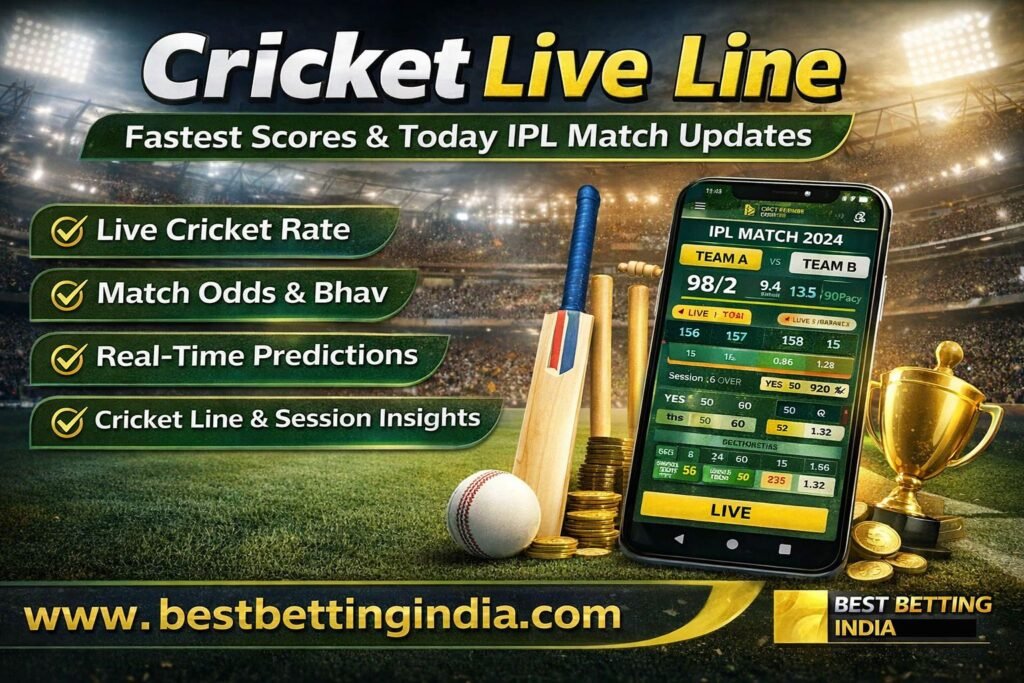 Cricket Live Line: Fastest Live Scores & Today IPL Match Updates