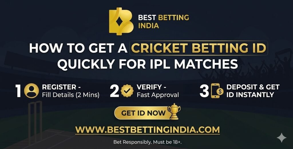 How to Get a Cricket Betting ID Quickly for IPL Matches