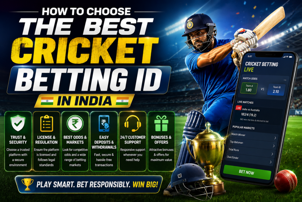 How to Choose the Best Cricket Betting ID in India
