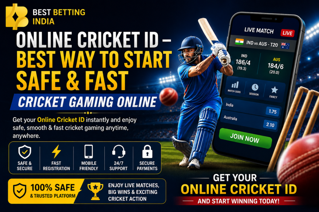 Online Cricket ID – Best Way to Start Safe & Fast Cricket Gaming Online